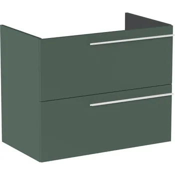 Koupelnový nábytek Roca Ella skříňka 78.5x44.6x63.5 cm pod umyvadlo závěsná zelená A857770534