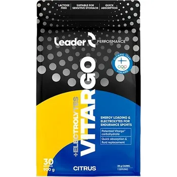 Iontový nápoj Leader Performance Vitargo® + Electrolytes 900g citrus
