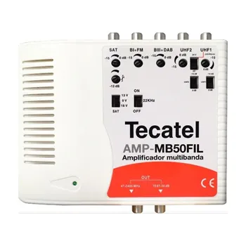 Hi-Fi komponenty TECATEL zesilovač AMP-MB50FIL 45dB, LTE, 5 vstupů