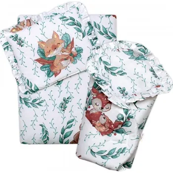 Doplněk pro panenku Sada pro panenku 3D - zavinovačka, peřinka a polštářek, Lulu Natural,mátová