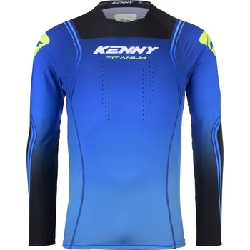 cyklistický dres KENNY dres TITANIUM 25 blue - 3XL