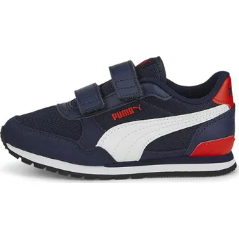 Chlapecké tenisky Dětské boty PUMA ST RUNNER V3 MESH V PS 385511-09 BLUE 32.5
