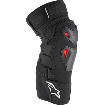 Motocyklový chránič kolene a holeně Alpinestars Bionic Pro Plasma black/red/white vel. S-M