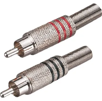 GEWA KONEKTOR CinchČervený kroužek 222