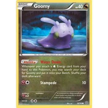 Sběratelská karetní hra Pokémon AOR 058/098 Goomy - Ancient Origins Stav: Excellent, Verze: REVERSE HOLO
