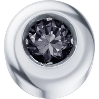 Náramek Barevné kameny ELEMENTS dílek: Briliant černý (DCHF4129.002)