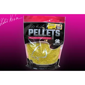 LK Baits Fluoro Pellets Pineapple/N-Butyric 1kg, 4mm