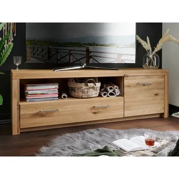 Televizní stolek Dubový televizní stolek II do obývacího pokoje LOMMA
