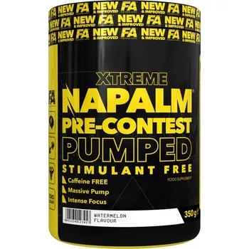 Anabolizér Fitness Authority Xtreme Napalm Pre-Contest Stimulant Free 350g Příchuť: MANGO - LEMON