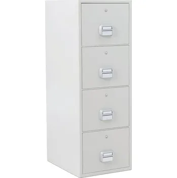 Trezor Ohnivzdorná kartotéka SHELL, 90 min, zámek na klíč, 1500x520x680 mm, 4 zásuvky