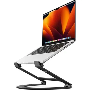 Notebook Twelve South - Curve Flex stand in alluminio per MacBook - Nero Opaco (TS-2201)