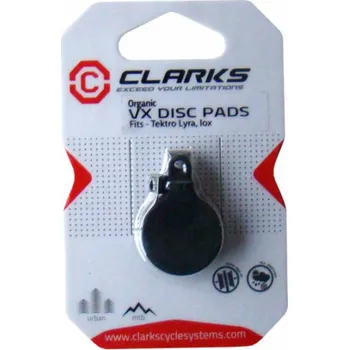 Brzda na kolo Clarks Tektro Brzdové obložení (Lyra, IOX) Organic Box 20 párů
