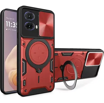 Pouzdro na mobilní telefon Kryt Motorola Moto G85 Techsuit CamGuard Pro - červený
