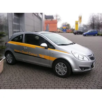 Lišta karosérie RIDER AUTO Boční ochranné lišty dveří Opel Corsa D 3D 06R (van)
