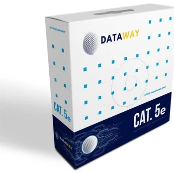 Síťový kabel DATAWAY FTP kabel Cat5e, drát, PVC, Eca (100m box)