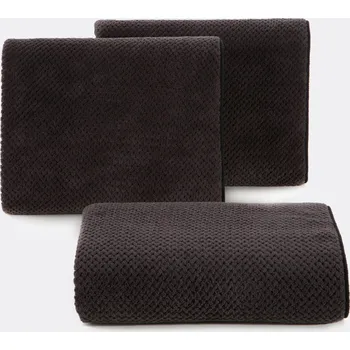 Ručník RYCHLESCHNOUCÍ RUČNÍK Z MIKROVLÁKNA ZOE1 50X90 CM ČERNÁ