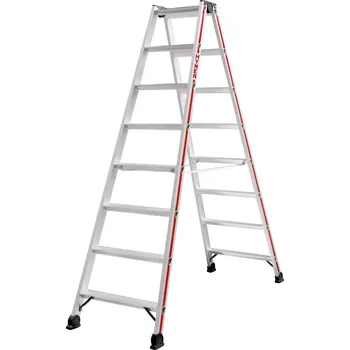 Žebřík Hliníkové štafle Hymer profi typ 4024 2x8