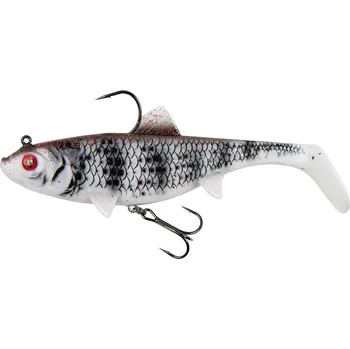 Umělá nástraha Fox Rage Gumová Nástraha Wobble Replicant Zebra UV - 14 cm 55 g