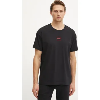 Tričko HUGO Laze T-Shirt černá barva, s potiskem, 50525236 99X, vel. M