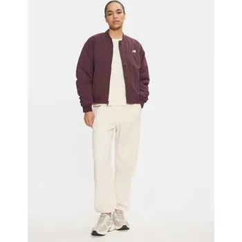 Pánský bomber New Balance Bunda bomber WJ43511 Hnědá Regular Fit XS