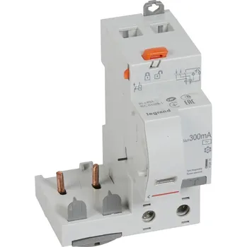 Proudový chránič DX3 MOD.CHR. 2P 63A 300MA AC *410414 Legrand