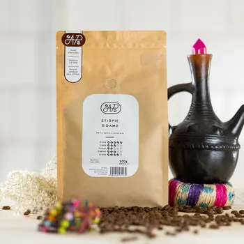Káva Káva Etiopie Sidamo - Váha: 500g