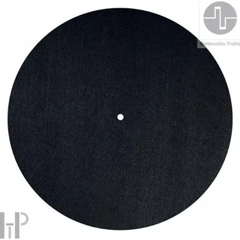 Příslušenství pro gramofon Elektronika Praha - Antistatic Slipmat Black