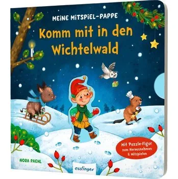 První čtění Meine Mitspiel-Pappe: Komm mit in den Wichtelwald - Paehl, Nora