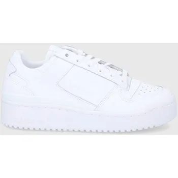 Pánské tenisky Kožené boty adidas Originals Forum Bold FY9042 bílá 00X, EUR 36