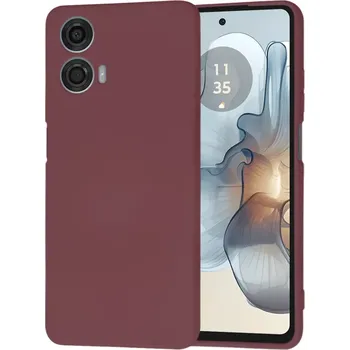 Pouzdro na mobilní telefon Kryt Motorola G24 Power Techsuit SoftFlex - plum red