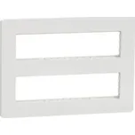 Unica System+ - Centrální jednotka 2x8 modulů povrchová, Bílá Antibakteriální *NU121820