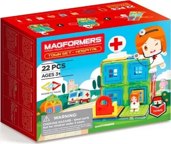 Stavebnice Magformers Magformers Městečko Nemocnice 22 dílků