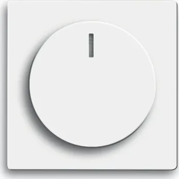 vypínač Future® linear 2CKA006599A2953 kryt stmívače s otočným ovládáním, s upevňovací maticí studio barva bílá ABB