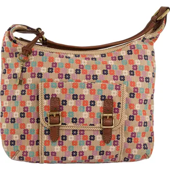 Kabelka Kabelka Fossil Wmns Handbag Tate Hobo Natural Floral mix