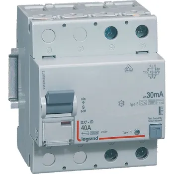 Proudový chránič DX3 CHRÁN. 2P 40A 30MA B *411842 Legrand