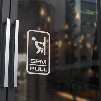 Samolepicí dekorace na vozidlo Samolepka SEM / PULL - 5x10