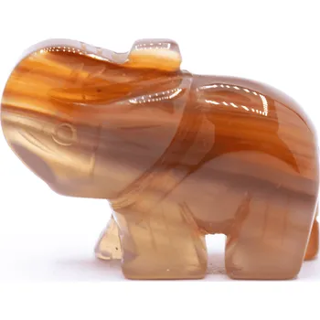 Milujeme Kameny slon - achát Malý 39585