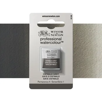 Vodová barva Akvarelová barva Winsor & Newton Professional, půlpánvička - Ostwald Grey