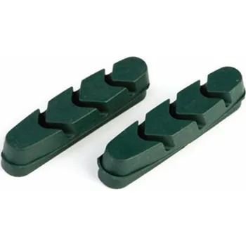 Brzda na kolo Clarks Brzdové destičky CLARK'S CP221 ROAD (Shimano, Campagnolo, Pro keramické ráfky) 52mm zelené