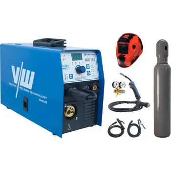 Svářečka VECTOR WELDING VECTOR MIG 185 + příslušenství + kukla + lahev