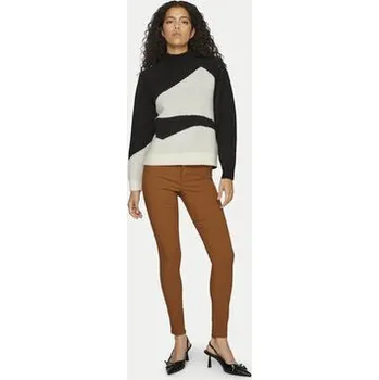 Dámský svetr Vila Rolák Cilia 14094212 Černá Regular Fit XS