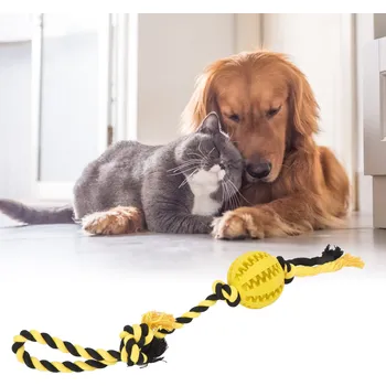 Chovatelství Oválný míč na pamlsky dentální hračka