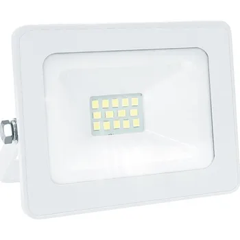 ACA Lighting LED venkovní reflektor Q 10W/230V/4000K/850Lm/110°/IP66, bílý