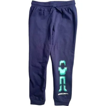 TEPLÁKY MINECRAFT F uk aw23 60476 - 161 a tm. modré (tepl. s.) Velikost: 8-9