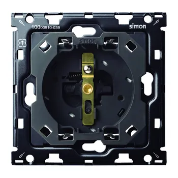 Elektrická zásuvka Simon 100 10010127-039 Sestava 1 násobná iO: zásuvka, s uzemněním