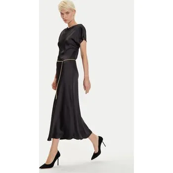 Dámské šaty Imperial Koktejlové šaty ADQJIBA Černá Regular Fit XS