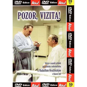 DVD film Pozor, vizita! - Papírový obal (pošetka)