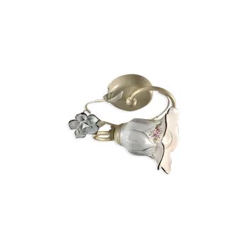 Ferroluce Stropní vintage svítidlo PISA, ∅ 20 cm, 1xE14