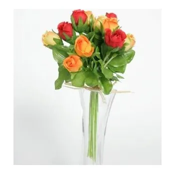 umělá květina Růže kytička malá 100-0130