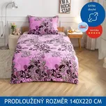 Prodloužené povlečení APEX Mikroplyš Flanel - Michel